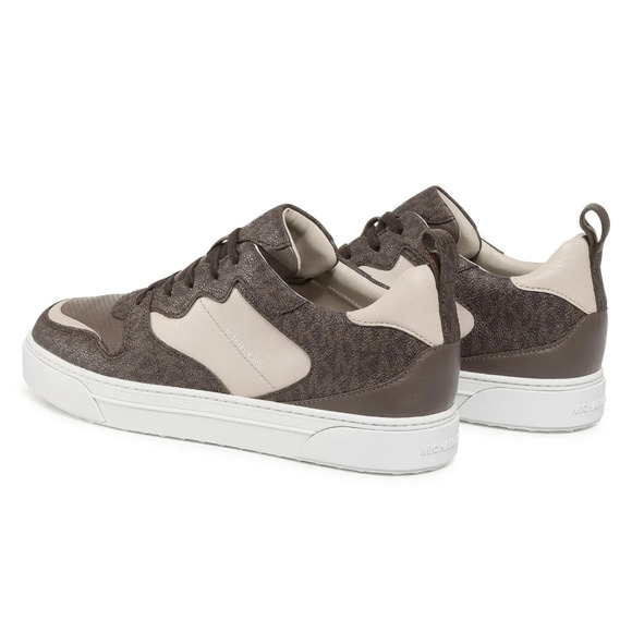 MICHAEL KORS MENS TENNIS SHOE Brown BAXTER LACE UP, 42F0BAFS3L Size 10 M main image 4